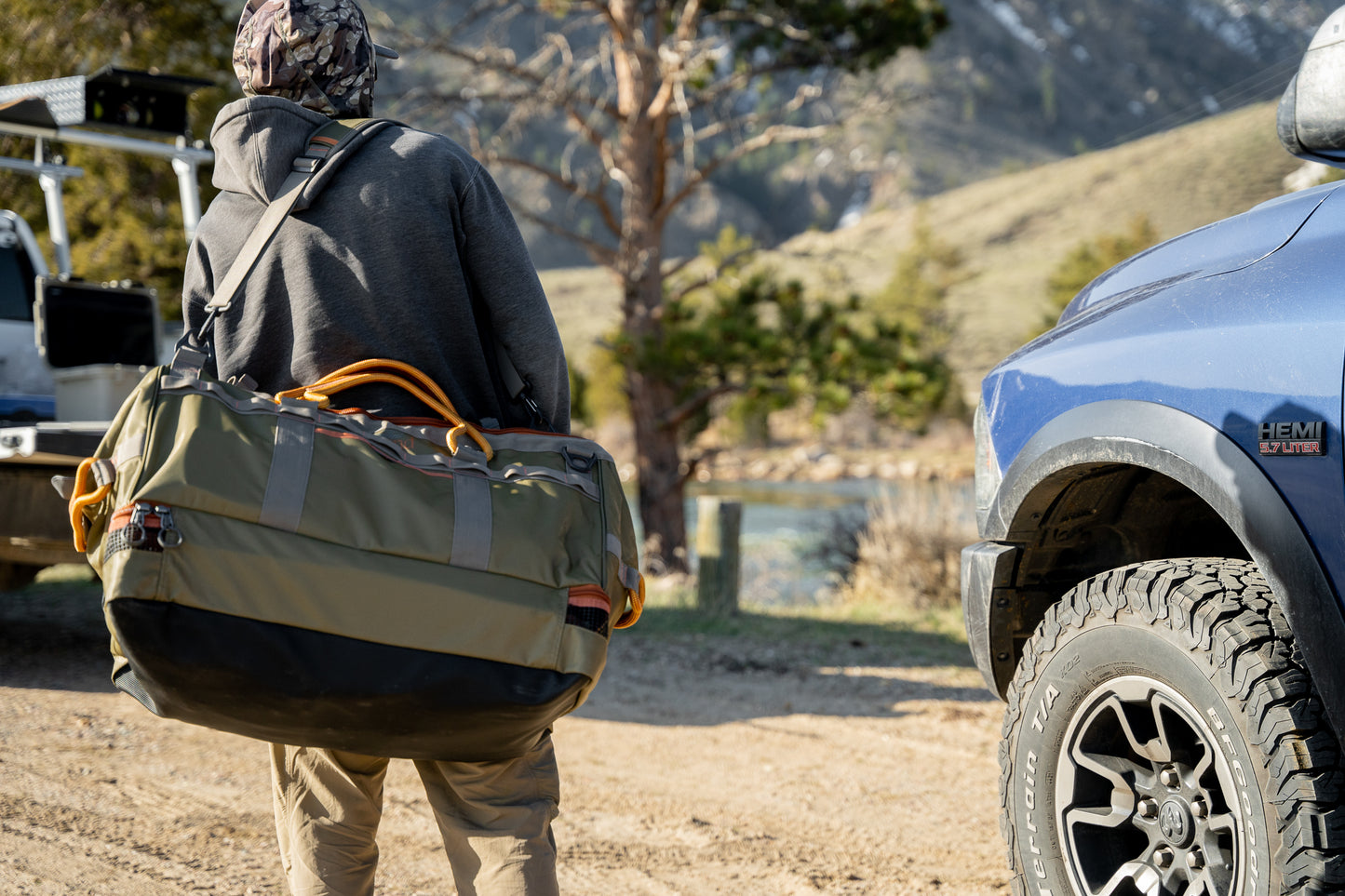 Cimarron Wader Duffel - Sand