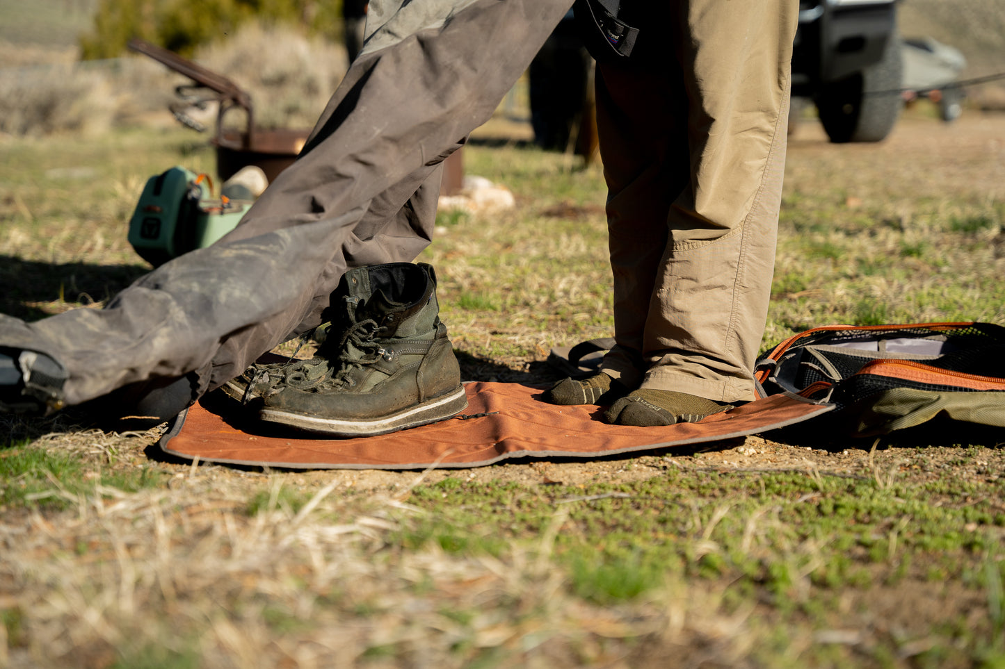 Cimarron Wader Duffel - Sand