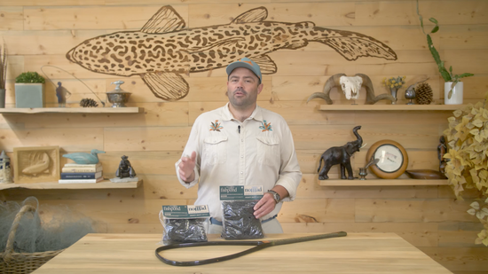 Video describing how to string the HD net bag