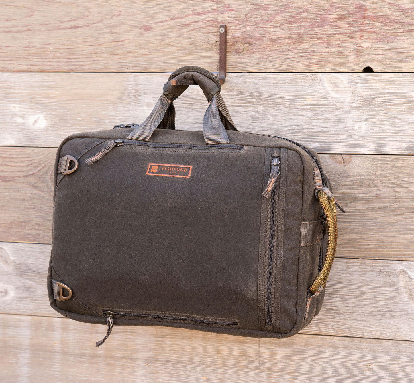 Peat Moss | Peat Moss Boulder Briefcase Back