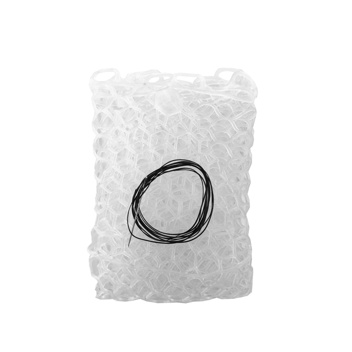 Clear | 15" Small Clear - Nomad Replacement Rubber Fly Fishing Net | FEATURED